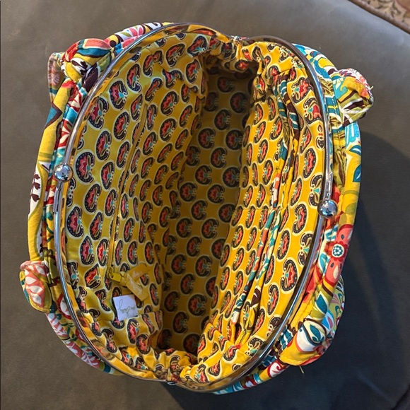 EUC yellow Vera Bradley handbag - Picture 4 of 5